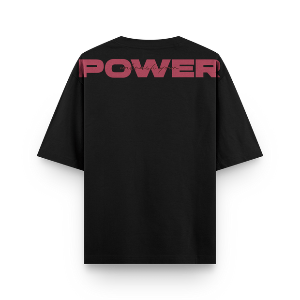 CAMISETA OVERSIZE NEGRA - OXO DESIGN - CAMISETA OVERSIZE - 