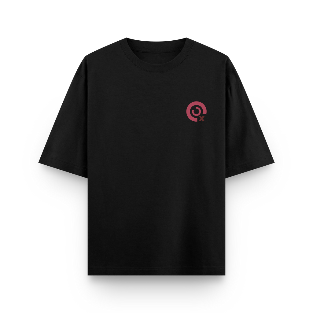 CAMISETA OVERSIZE NEGRA - OXO DESIGN - CAMISETA OVERSIZE - 