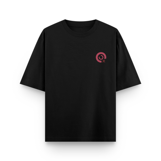 CAMISETA OVERSIZE NEGRA - OXO DESIGN - CAMISETA OVERSIZE - 