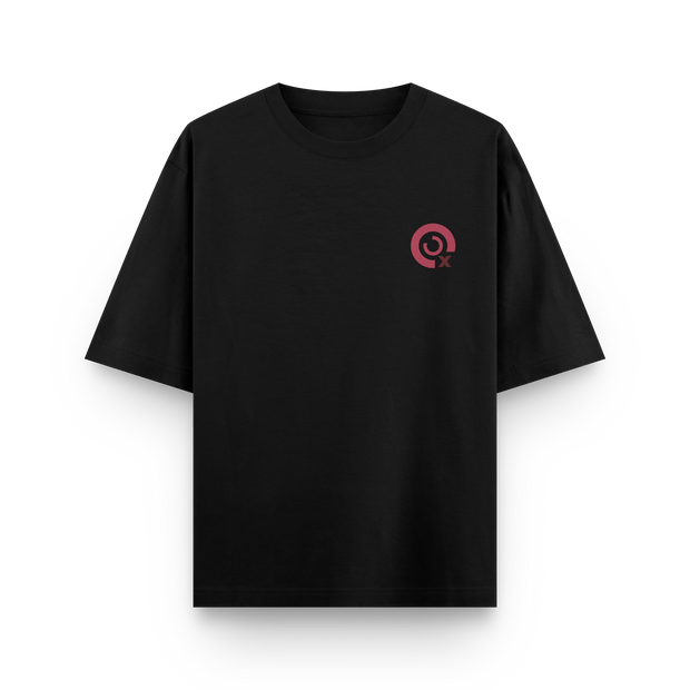 CAMISETA OVERSIZE NEGRA - OXO DESIGN - CAMISETA OVERSIZE - 