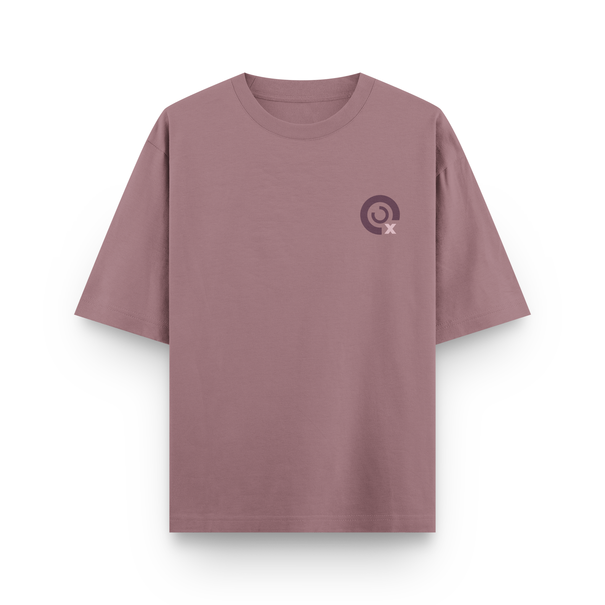 CAMISETA OVERSIZE ROJO PÁLIDO - OXO DESIGN - CAMISETA OVERSIZE - 