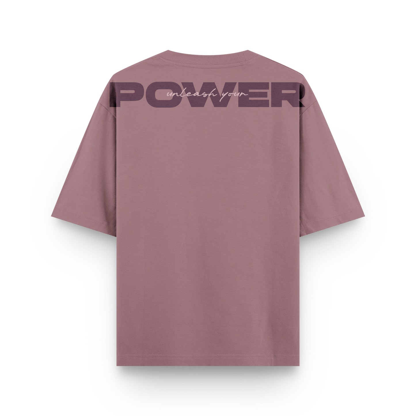 CAMISETA OVERSIZE ROJO PÁLIDO - OXO DESIGN - CAMISETA OVERSIZE - 