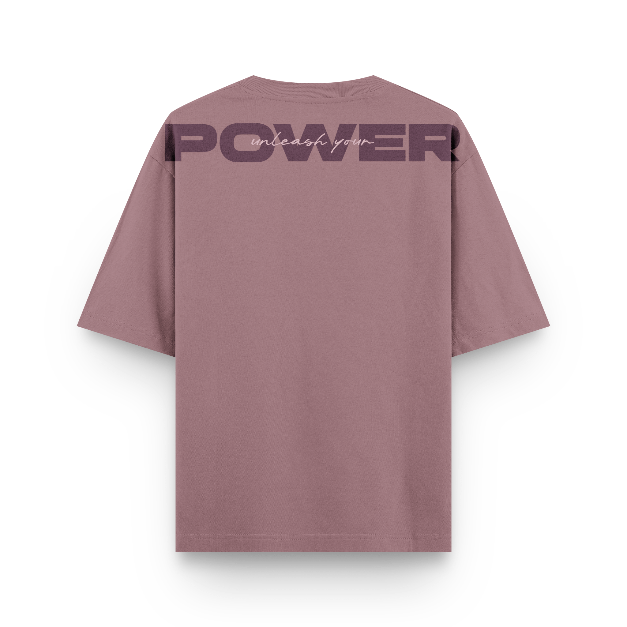 CAMISETA OVERSIZE ROJO PÁLIDO - OXO DESIGN - CAMISETA OVERSIZE - 