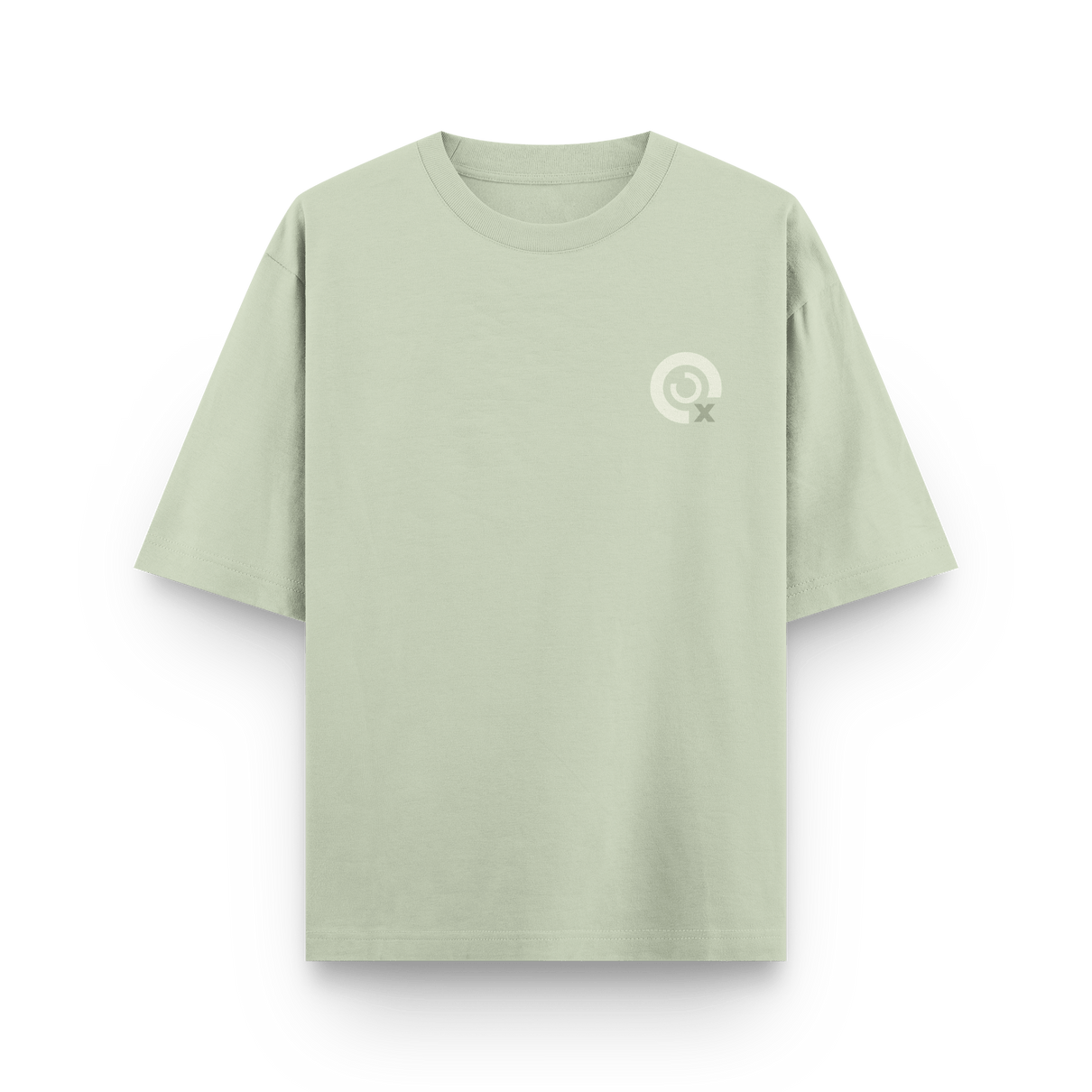 CAMISETA OVERSIZE VERDE MIST - OXO DESIGN - CAMISETA OVERSIZE - 