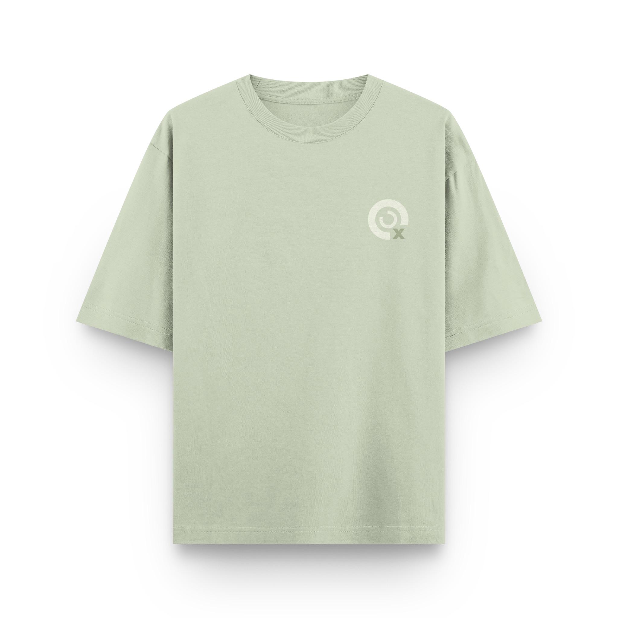 CAMISETA OVERSIZE VERDE MIST - OXO DESIGN - CAMISETA OVERSIZE - 
