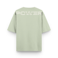 CAMISETA OVERSIZE VERDE MIST - OXO DESIGN - CAMISETA OVERSIZE - 