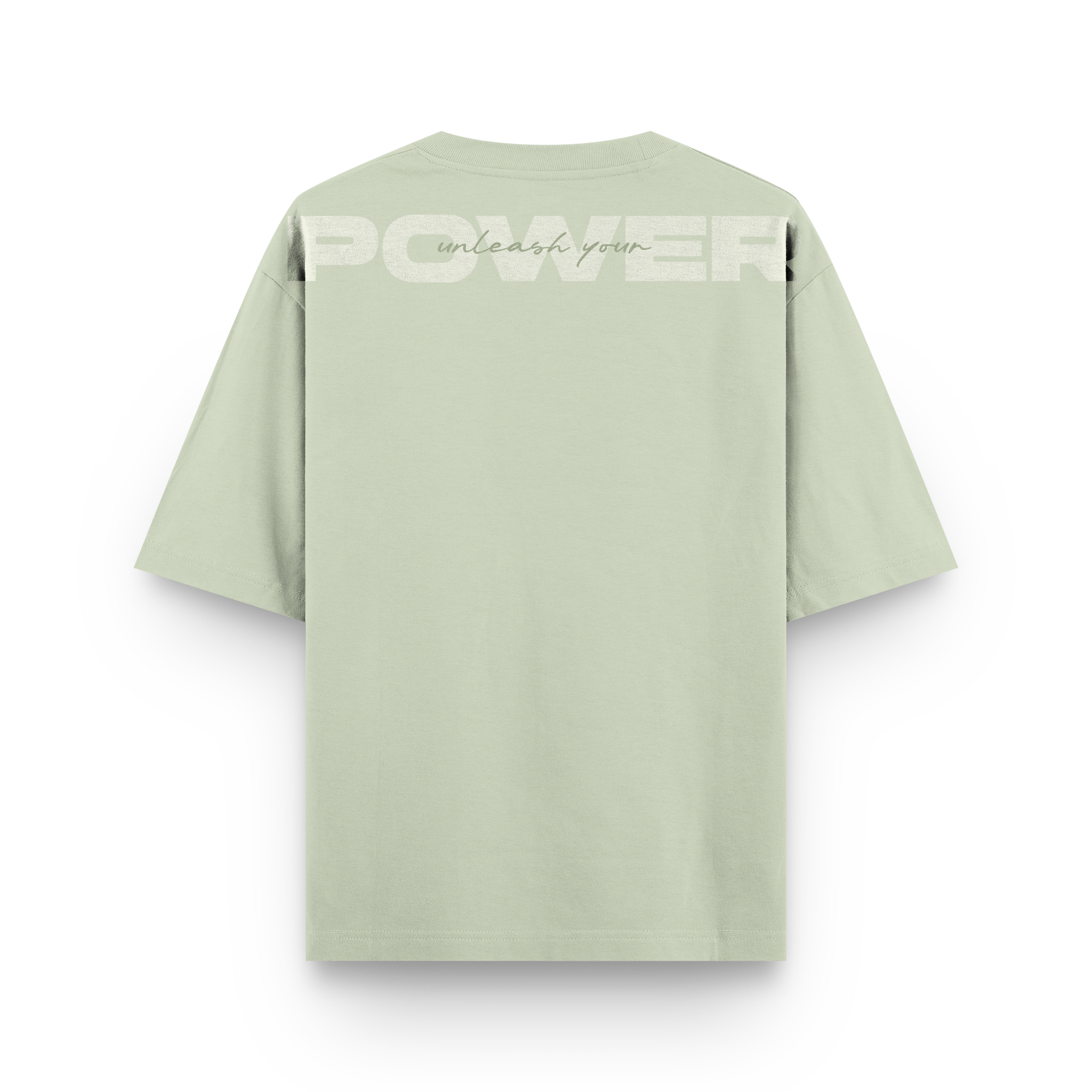 CAMISETA OVERSIZE VERDE MIST - OXO DESIGN - CAMISETA OVERSIZE - 