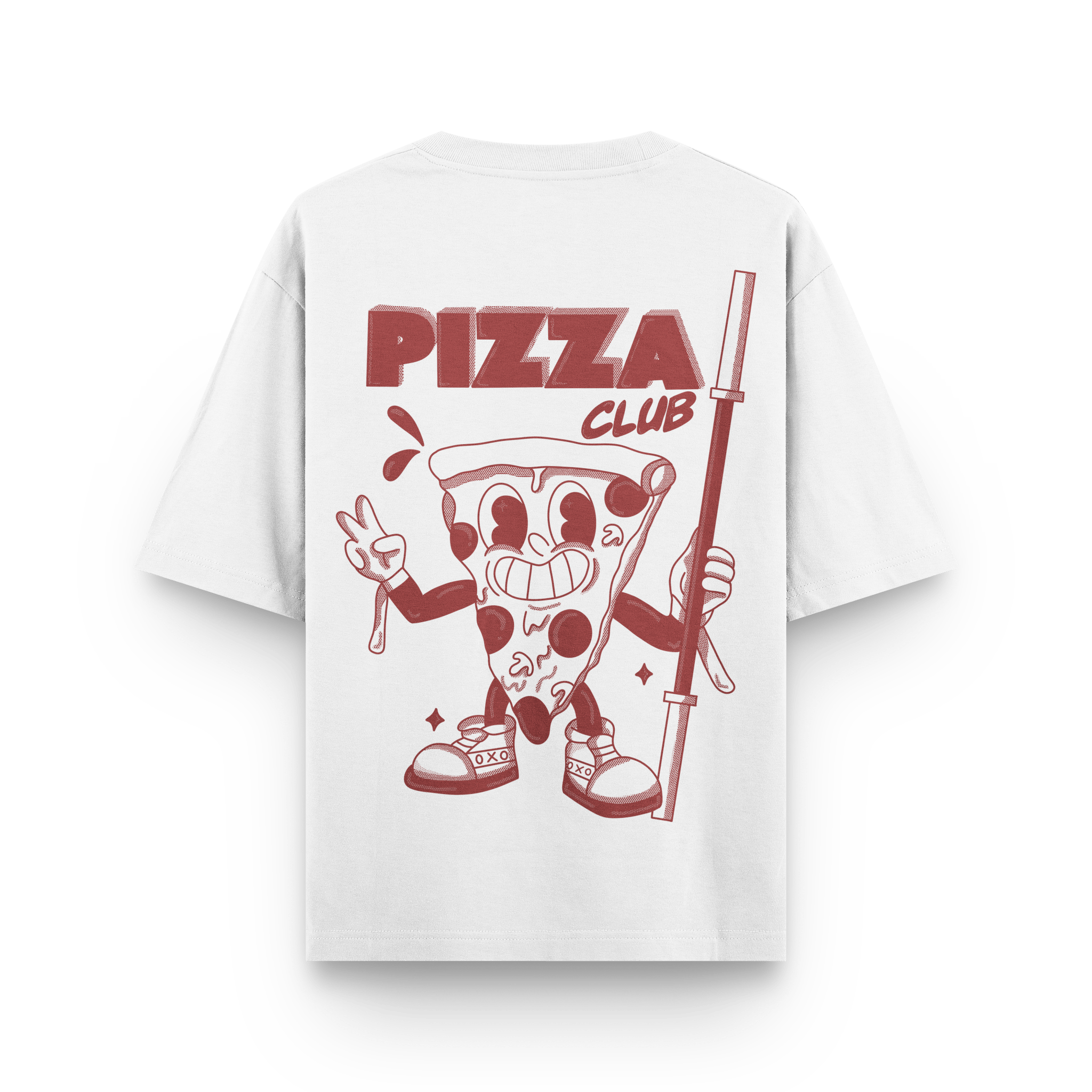 CAMISETA PIZZA CLUB - OXO DESIGN - CAMISETA - 