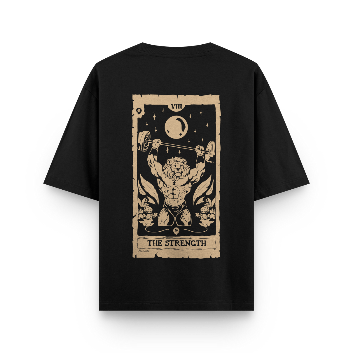CAMISETA TAROT - THE STRENGTH - OXO DESIGN - CAMISETA - 