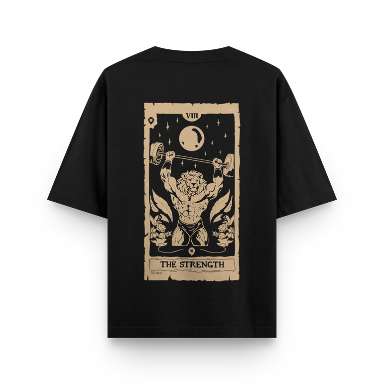 CAMISETA TAROT - THE STRENGTH - OXO DESIGN - CAMISETA - 