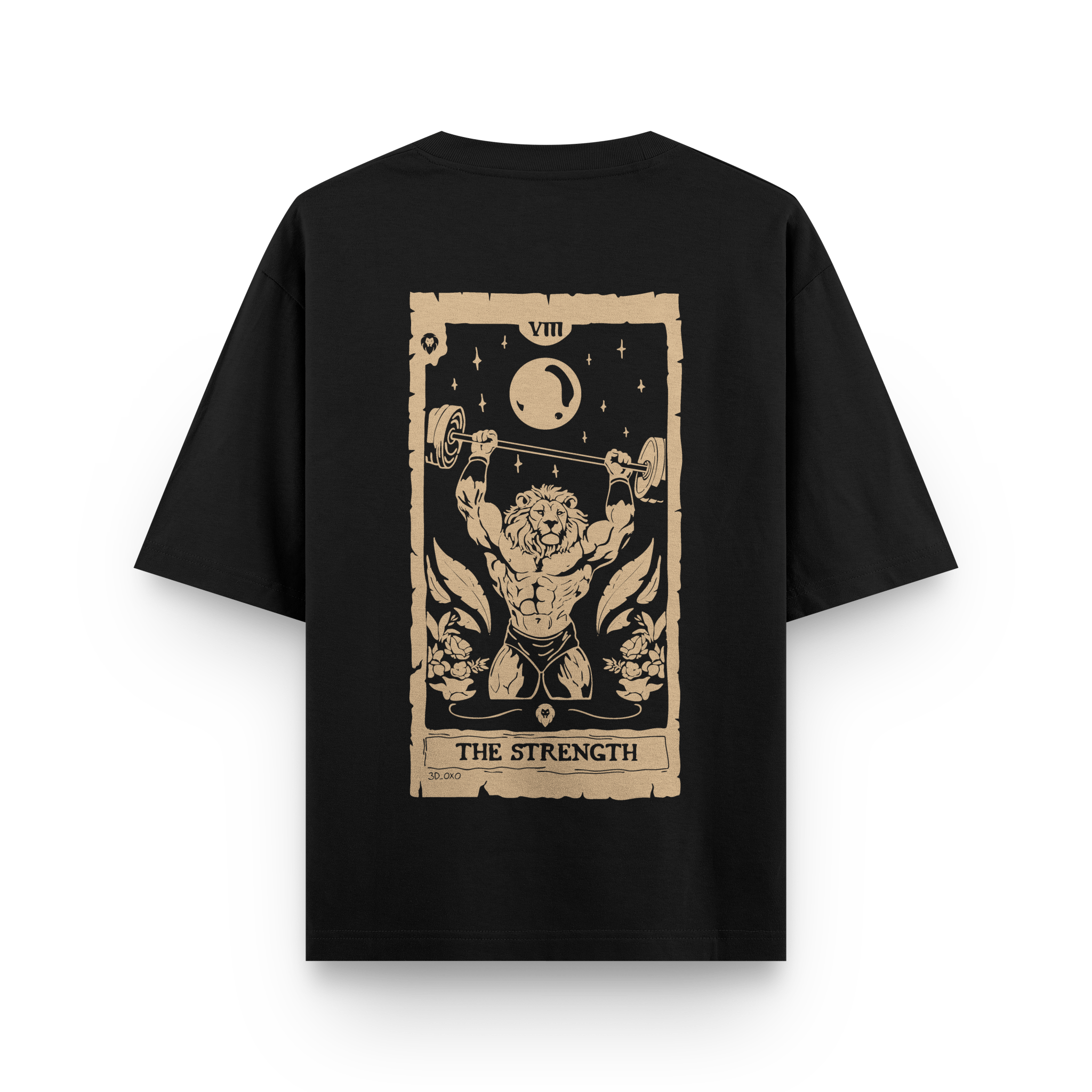 CAMISETA TAROT - THE STRENGTH - OXO DESIGN - CAMISETA - 