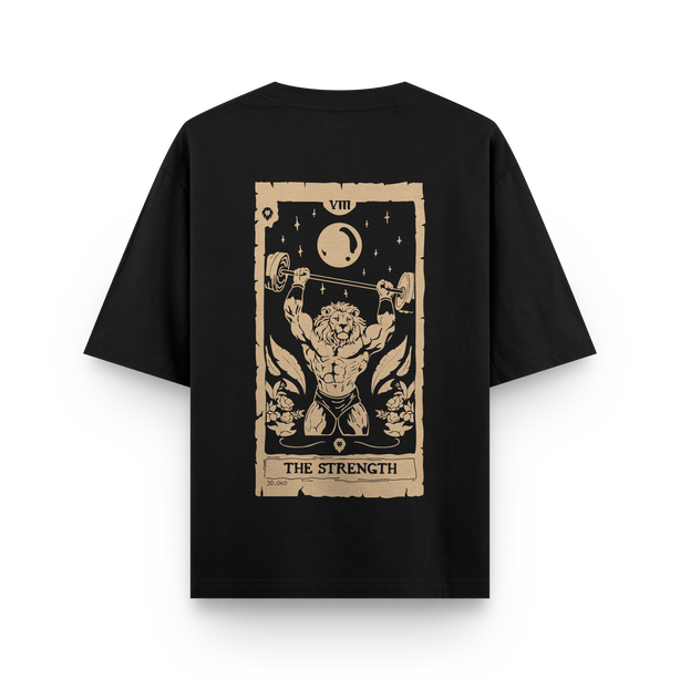 CAMISETA TAROT - THE STRENGTH - OXO DESIGN - CAMISETA - 
