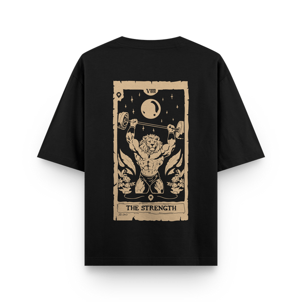 CAMISETA TAROT - THE STRENGTH - OXO DESIGN - CAMISETA - 