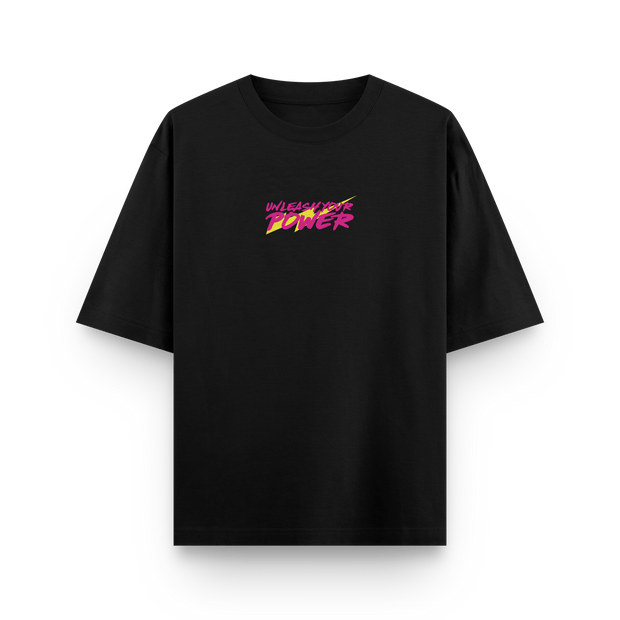 CAMISETA "UNLEASH YOUR POWER" - OXO DESIGN - CAMISETA OVERSIZE - 