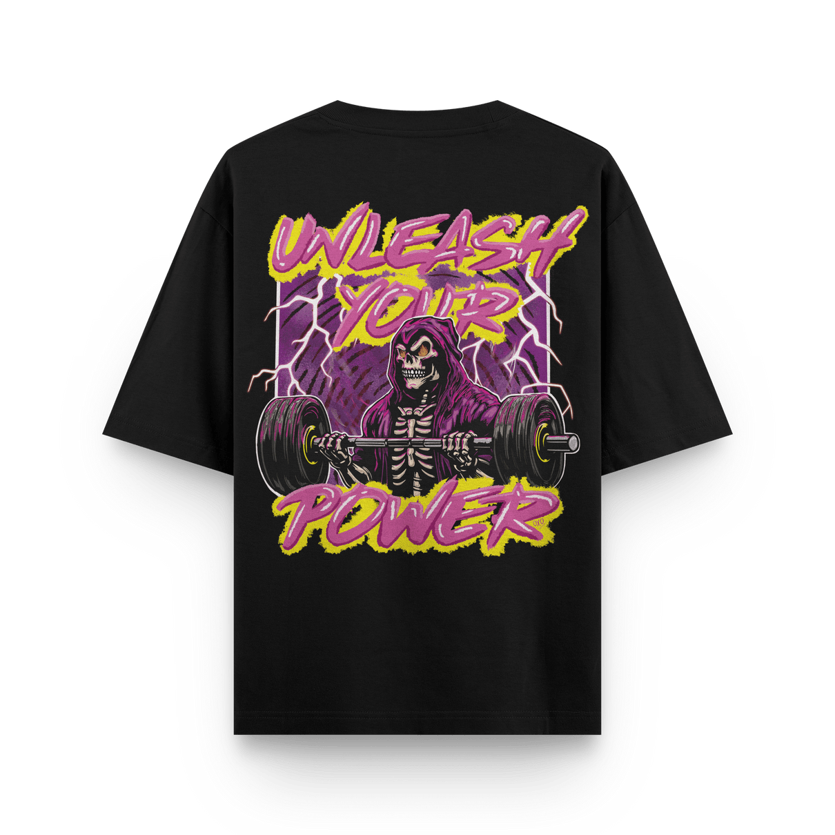 CAMISETA "UNLEASH YOUR POWER" - OXO DESIGN - CAMISETA OVERSIZE - 