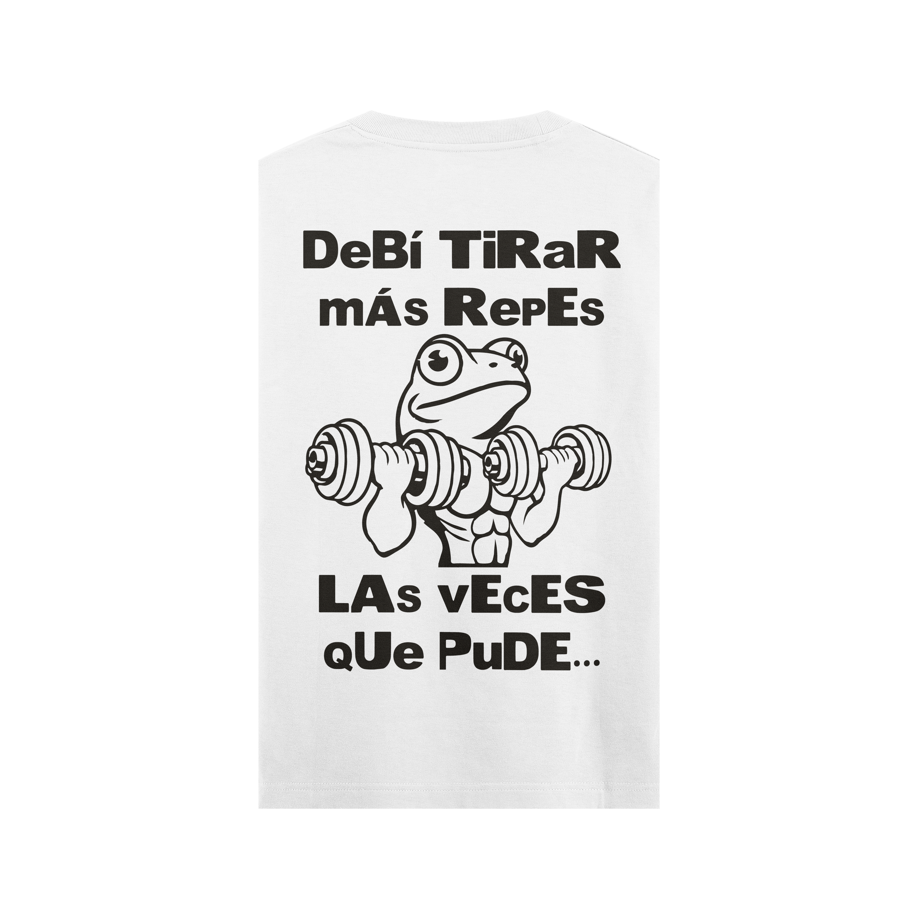 CAMISETA OVERSIZE 'DeBí TiRaR mÁs RepEs' - SIN MANGAS