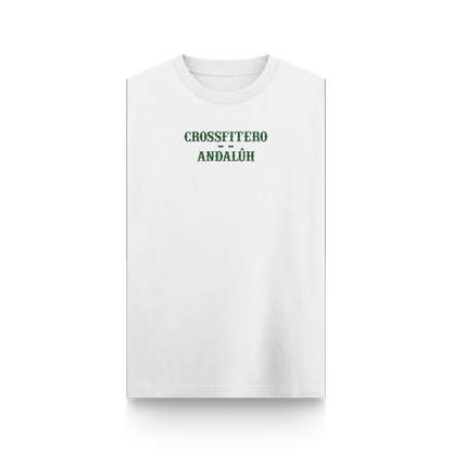 CAMISETA OVERSIZE 'CROSSFITERX ANDALÚH' - SIN MANGAS