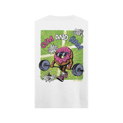 CAMISETA GYM AND ÑAM - SIN MANGAS