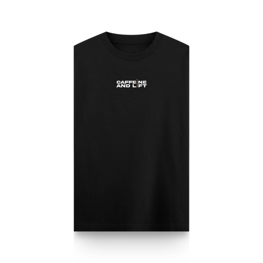 CAMISETA CAFFEINE AND LIFT - SIN MANGAS