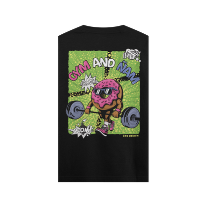 CAMISETA GYM AND ÑAM - SIN MANGAS