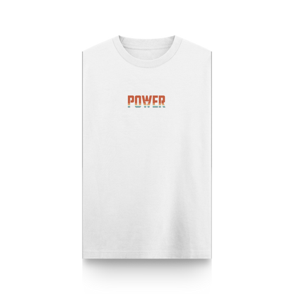 CAMISETA GIVE ME YOUR POWER - SIN MANGAS