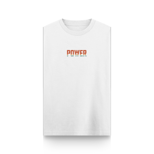 CAMISETA GIVE ME YOUR POWER - SIN MANGAS