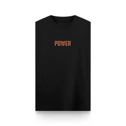 CAMISETA GIVE ME YOUR POWER - SIN MANGAS