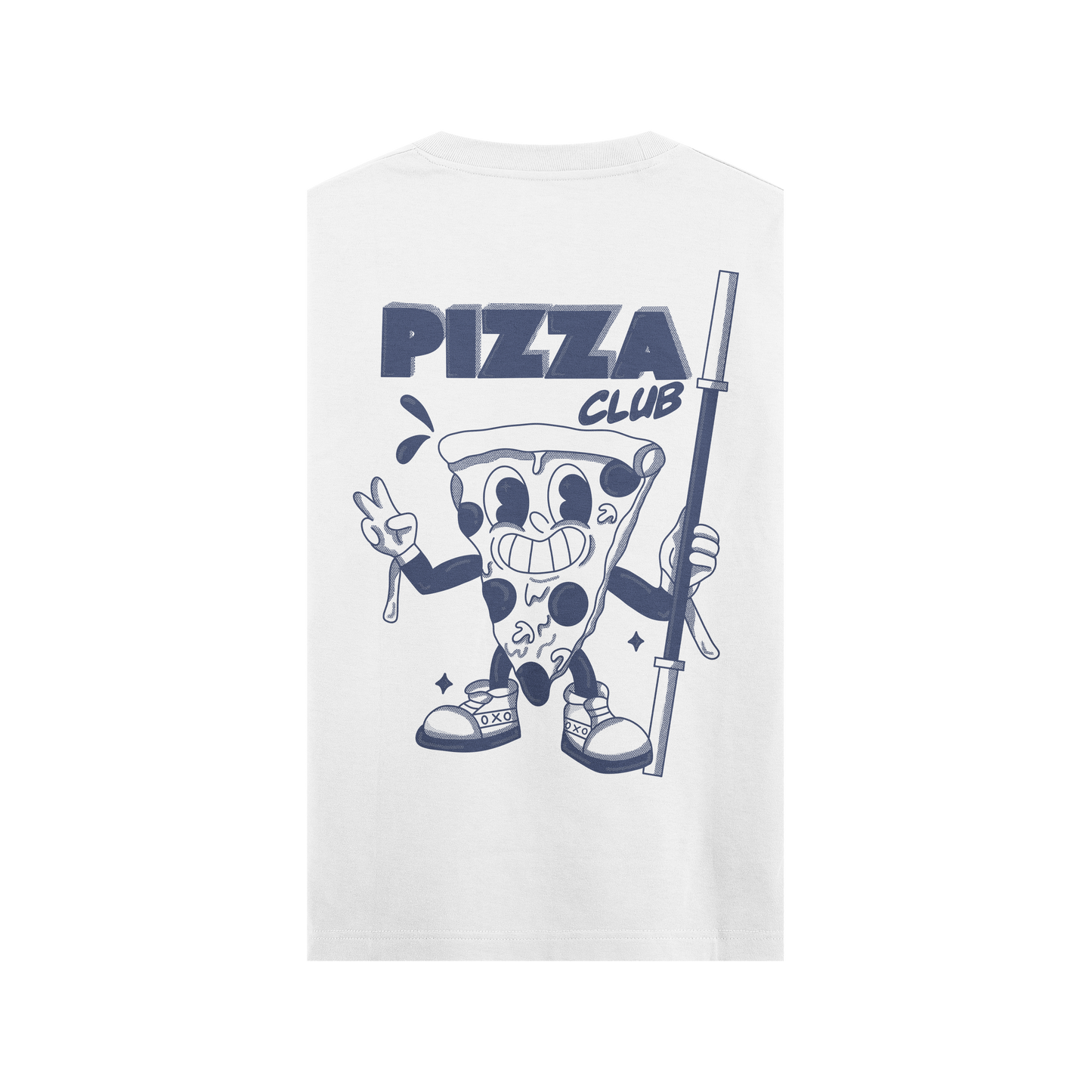 CAMISETA PIZZA CLUB - SIN MANGAS