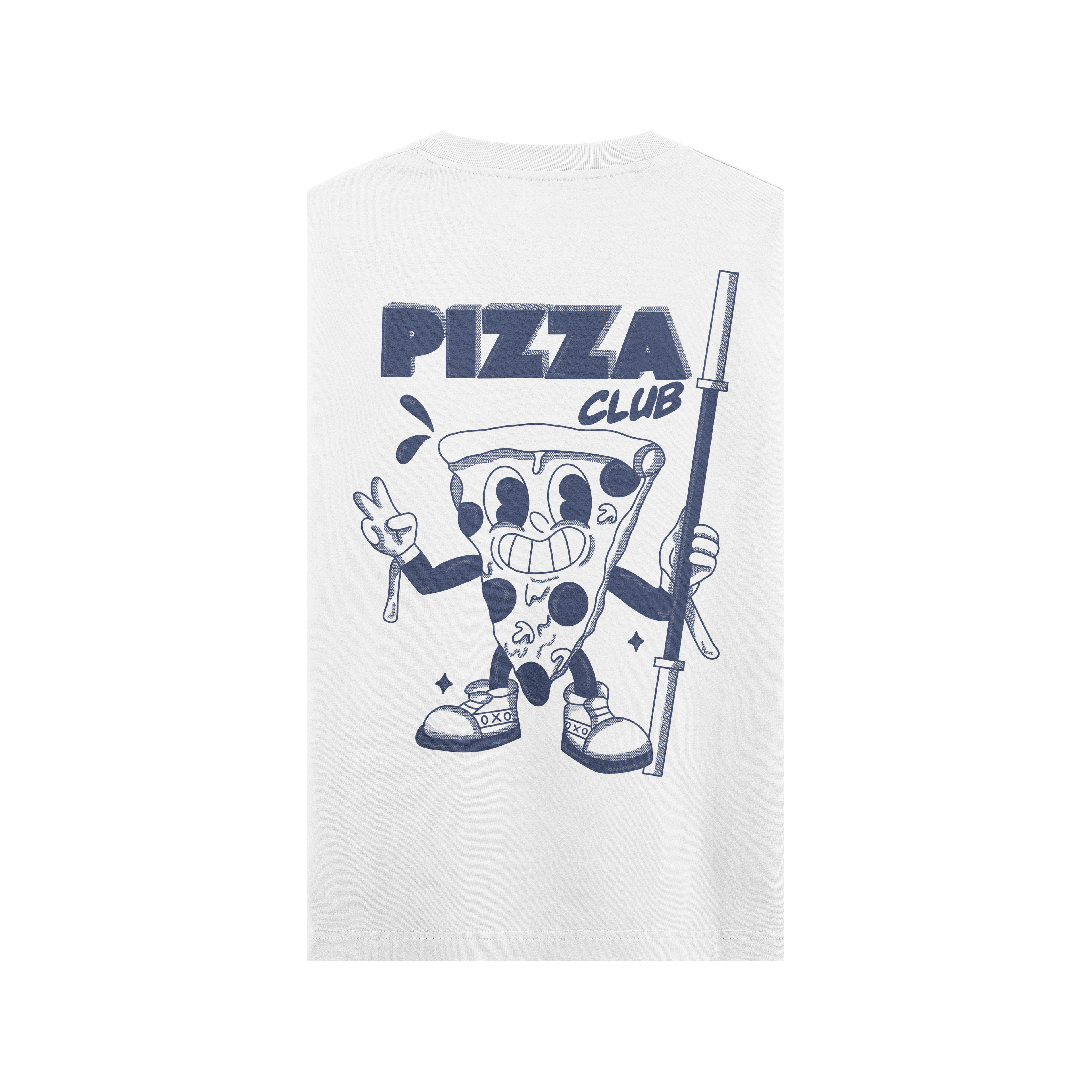 CAMISETA PIZZA CLUB - SIN MANGAS