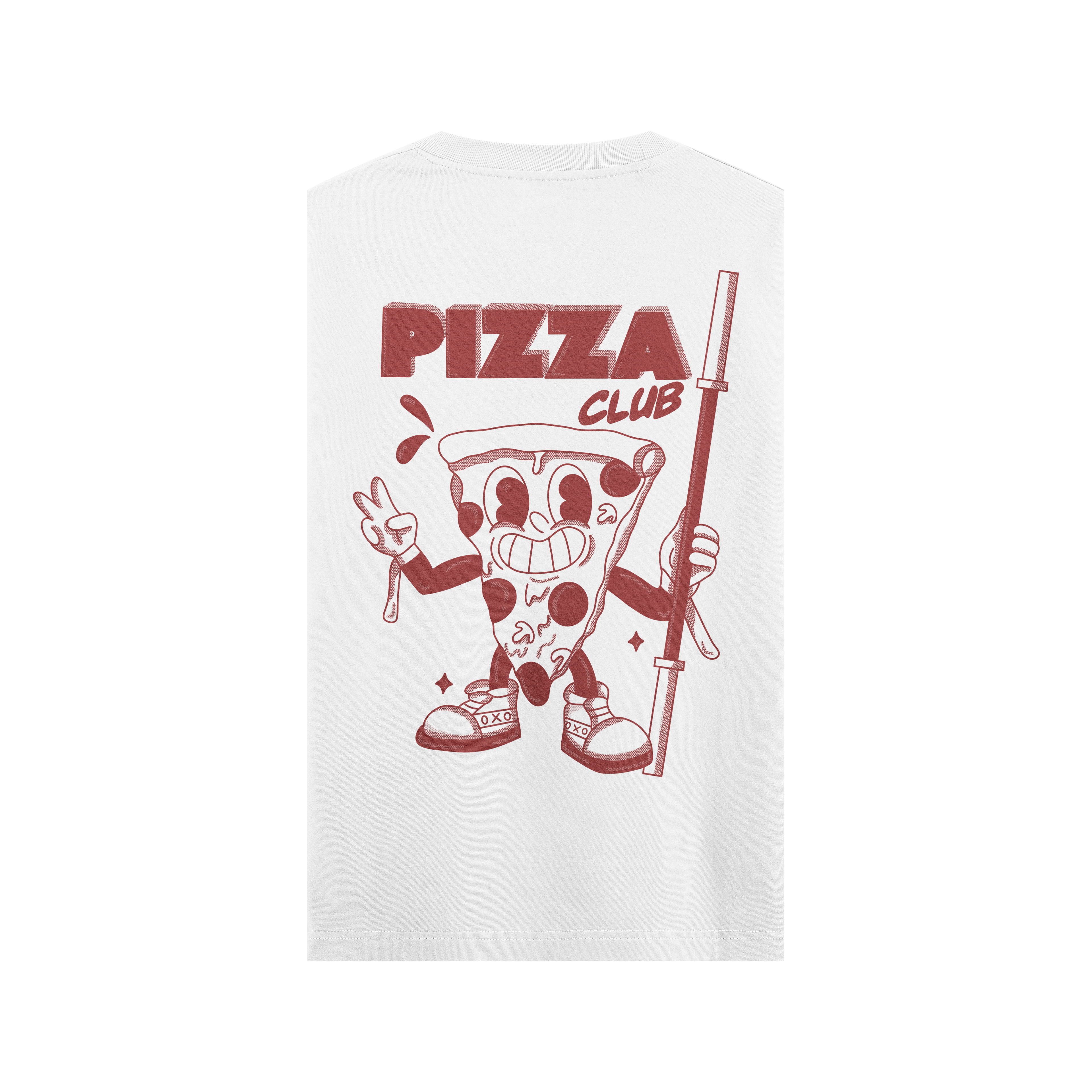 CAMISETA PIZZA CLUB - SIN MANGAS