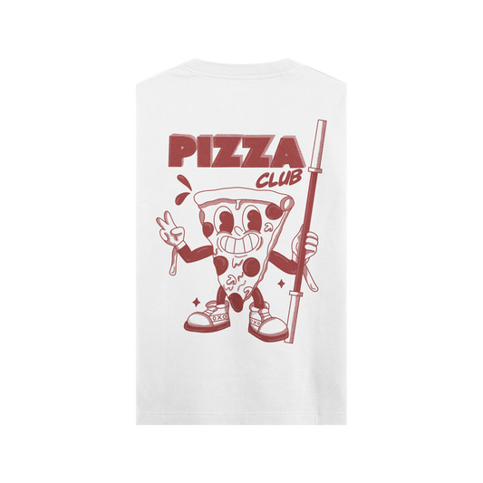 CAMISETA PIZZA CLUB - SIN MANGAS