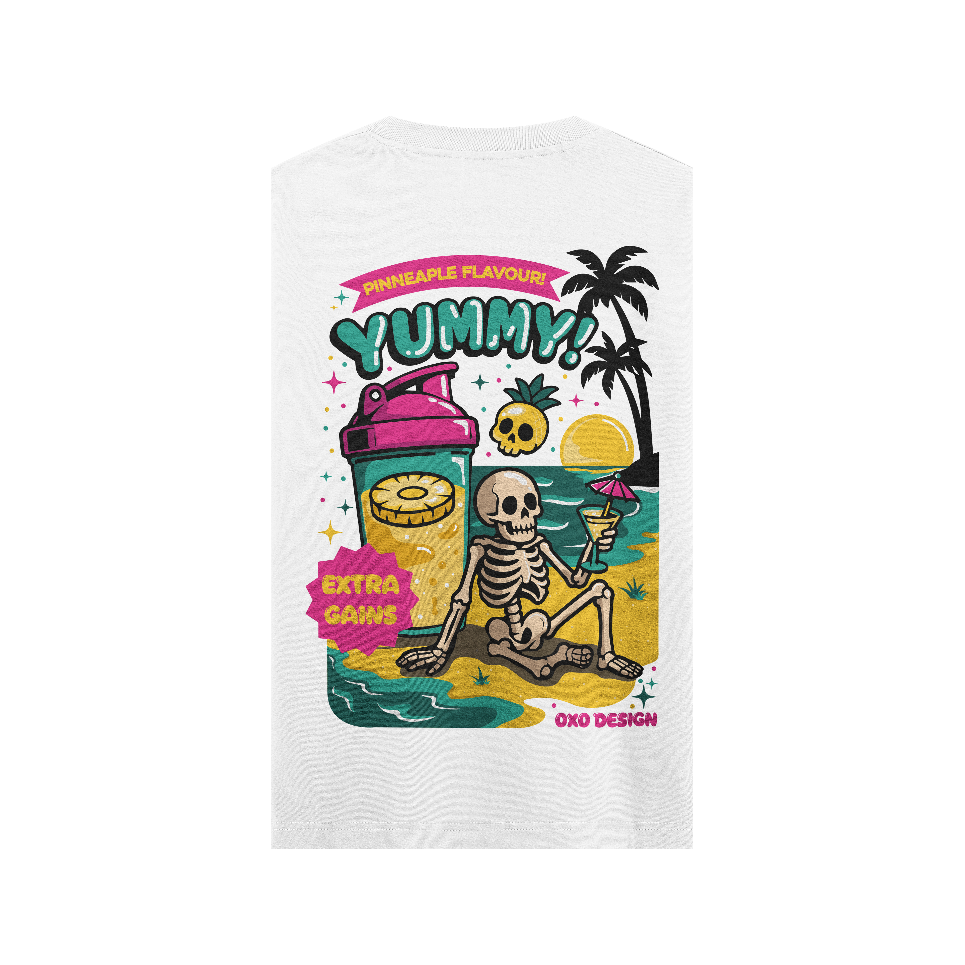 CAMISETA "PINEAPPLE PROTEIN" - SIN MANGAS