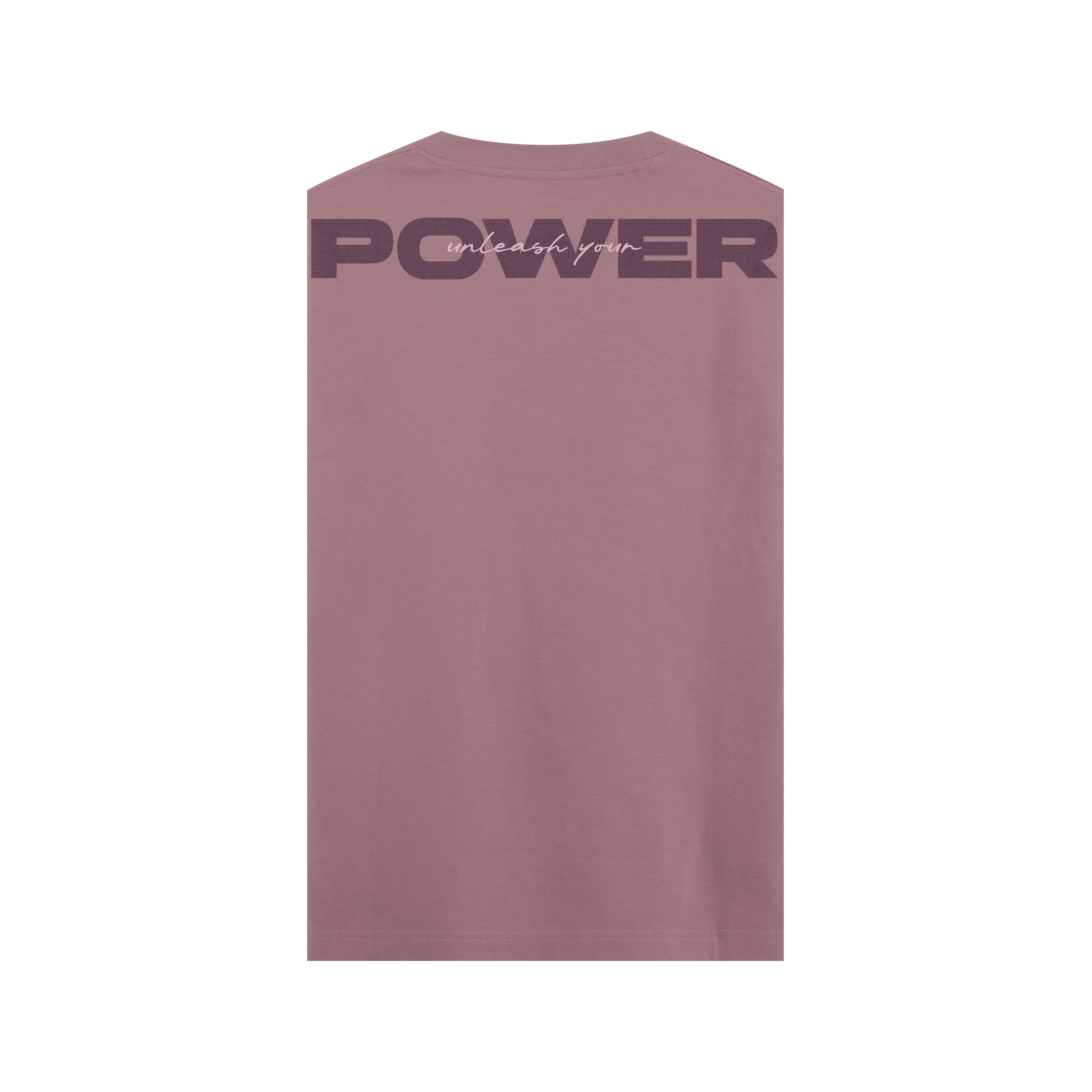 CAMISETA OVERSIZE ROJO PÁLIDO - SIN MANGAS