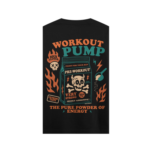 CAMISETA "PRE-WORKOUT PUMP" - SIN MANGAS