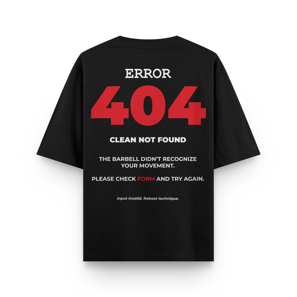 CAMISETA ERROR 404 - MOVEMENT NOT FOUND