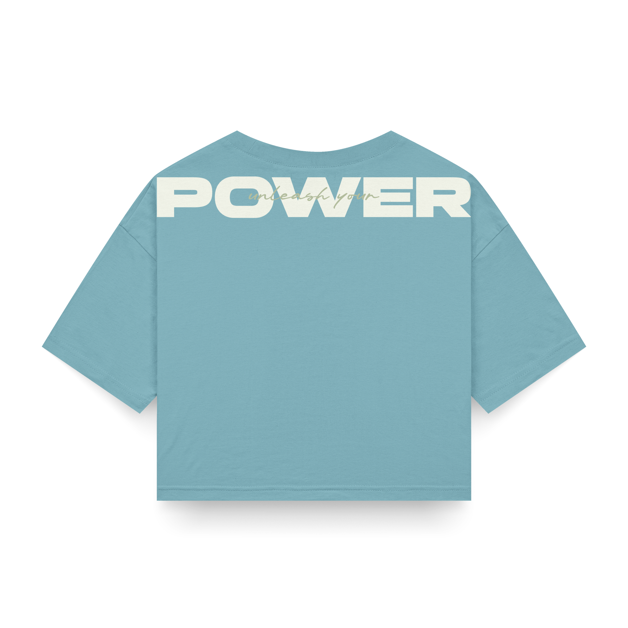 CROP TOP AZUL LAVADO - OXO DESIGN - CROP TOP - 