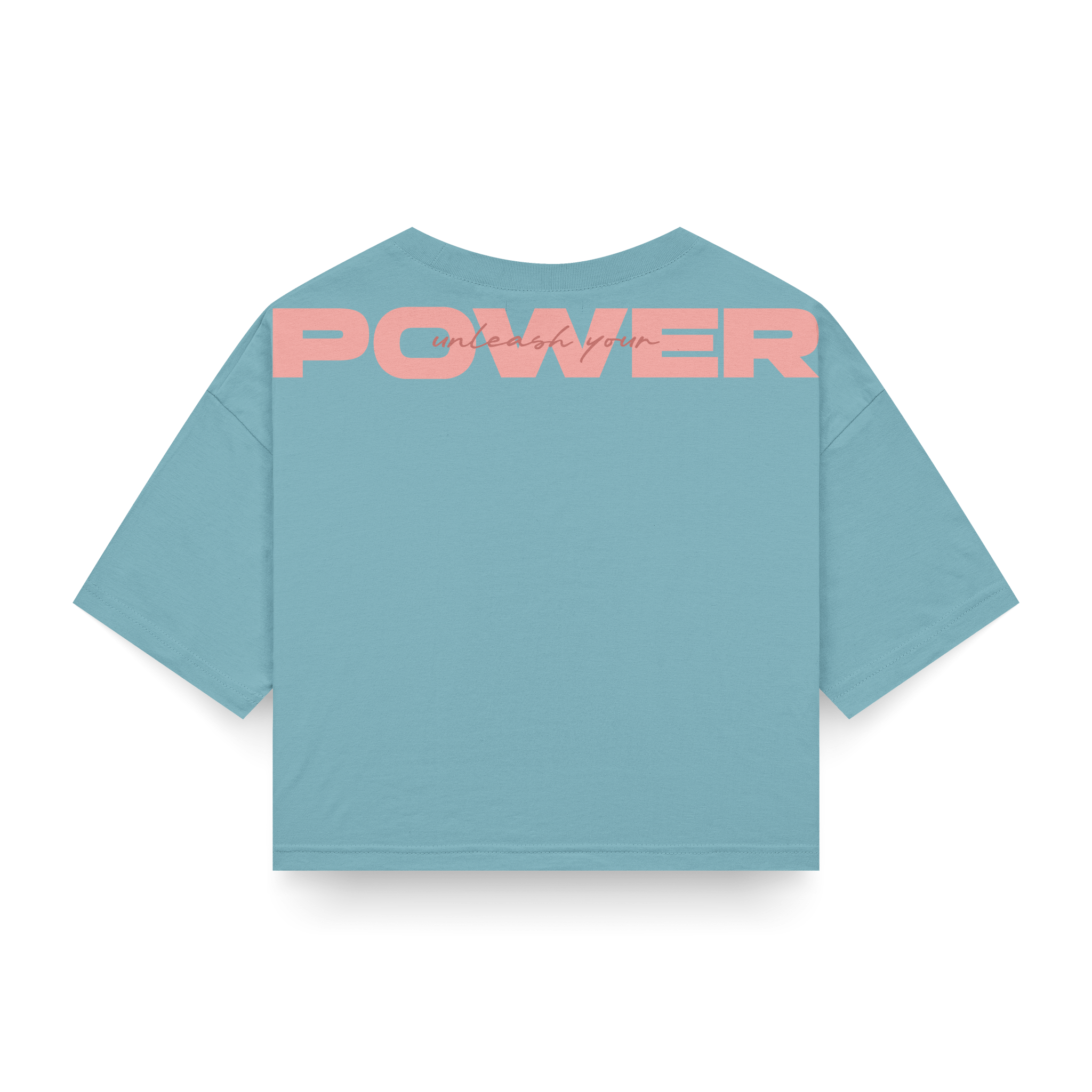 CROP TOP AZUL LAVADO - OXO DESIGN - CROP TOP - 