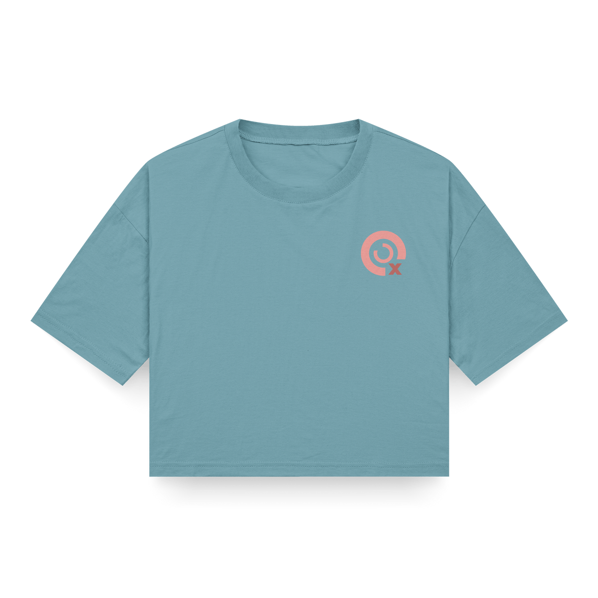 CROP TOP AZUL LAVADO - OXO DESIGN - CROP TOP - 