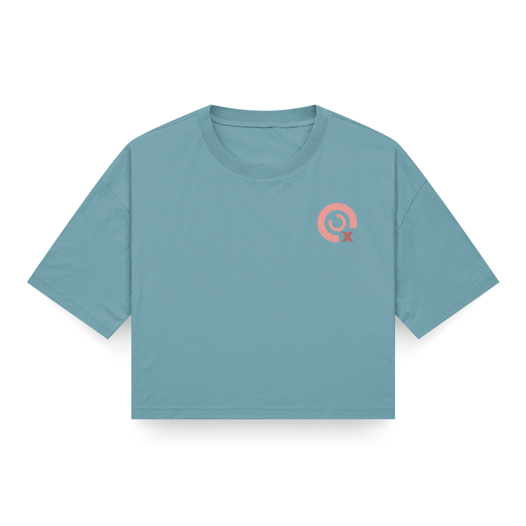 CROP TOP AZUL LAVADO - OXO DESIGN - CROP TOP - 