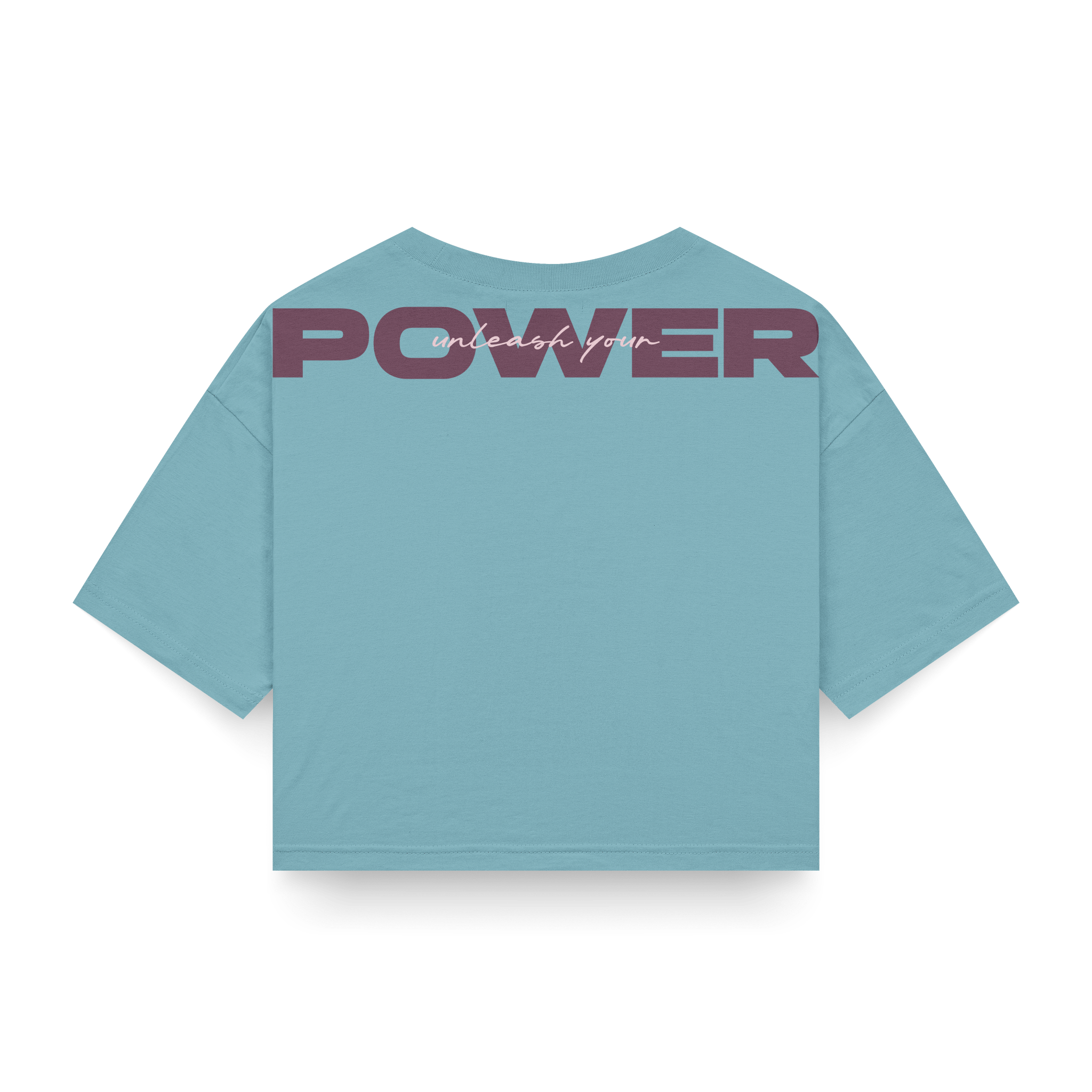 CROP TOP AZUL LAVADO - OXO DESIGN - CROP TOP - 