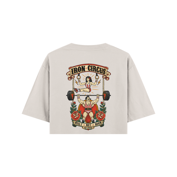 CROP TOPOVERSIZE IRON CIRCUS