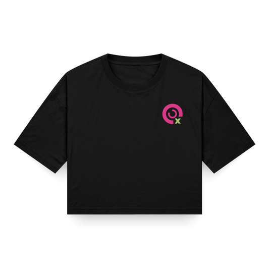 CROP TOP NEGRO - OXO DESIGN - CROP TOP - 