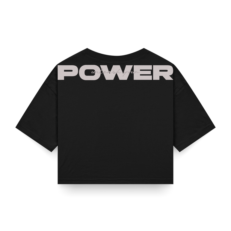 CROP TOP NEGRO - OXO DESIGN - CROP TOP - 