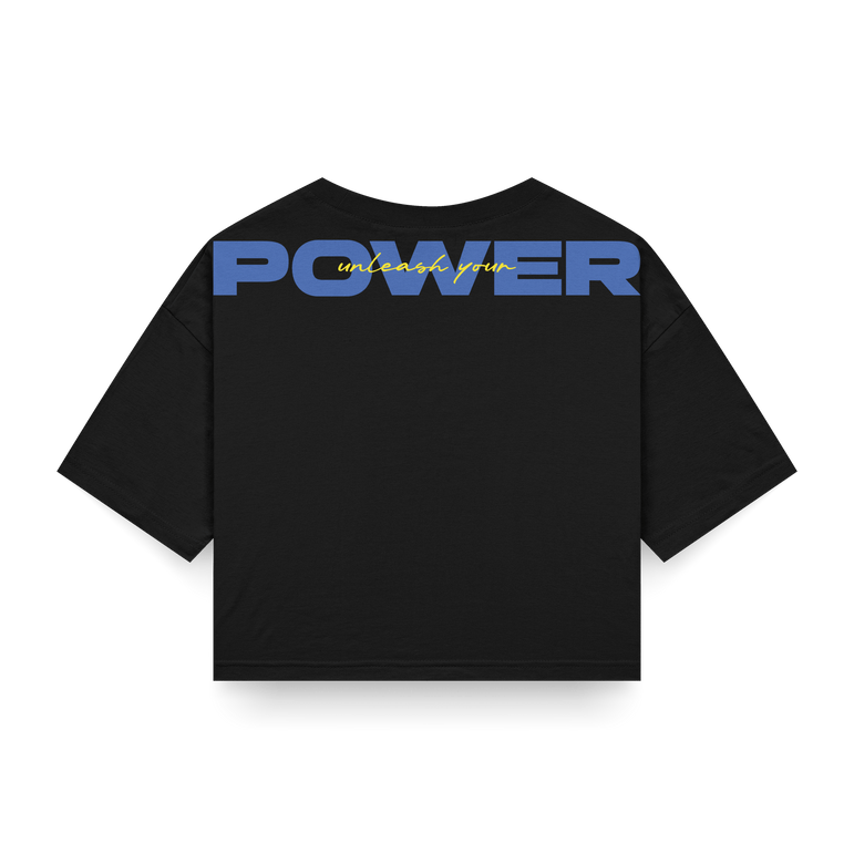 CROP TOP NEGRO - OXO DESIGN - CROP TOP - 