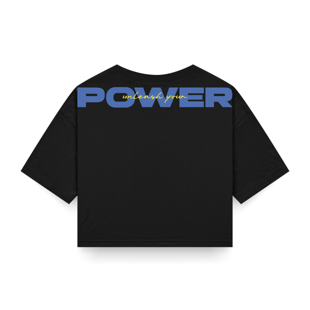 CROP TOP NEGRO - OXO DESIGN - CROP TOP - 
