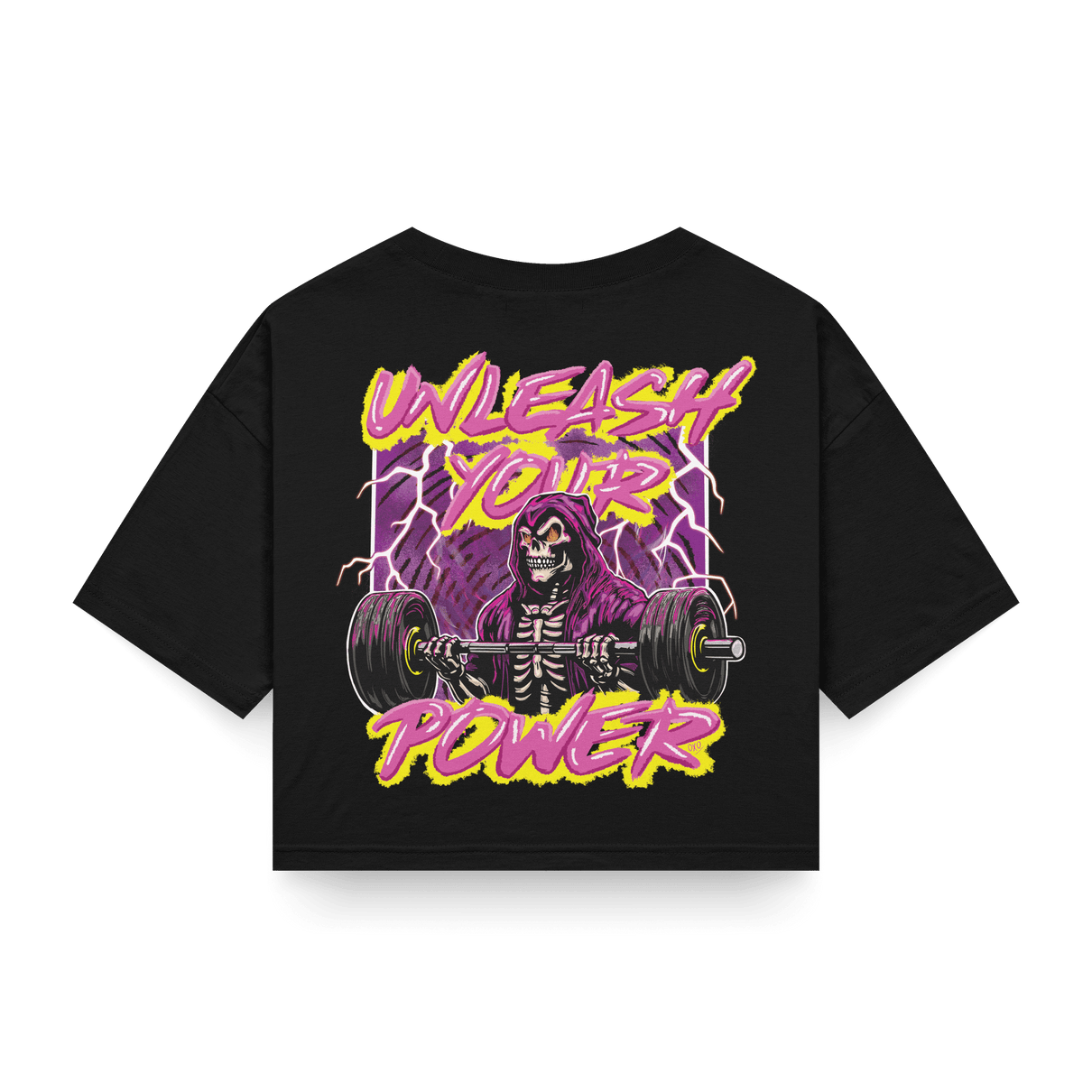 CROP TOP "UNLEASH YOUR POWER" - OXO DESIGN - CROP TOP - 