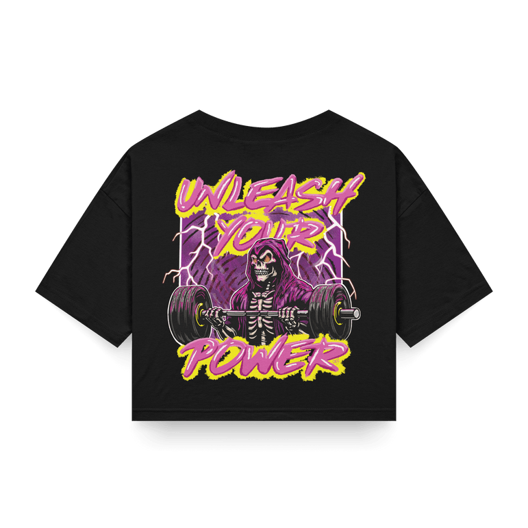 CROP TOP "UNLEASH YOUR POWER" - OXO DESIGN - CROP TOP - 