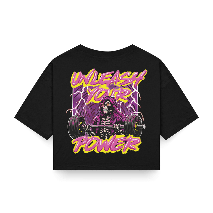CROP TOP "UNLEASH YOUR POWER" - OXO DESIGN - CROP TOP - 