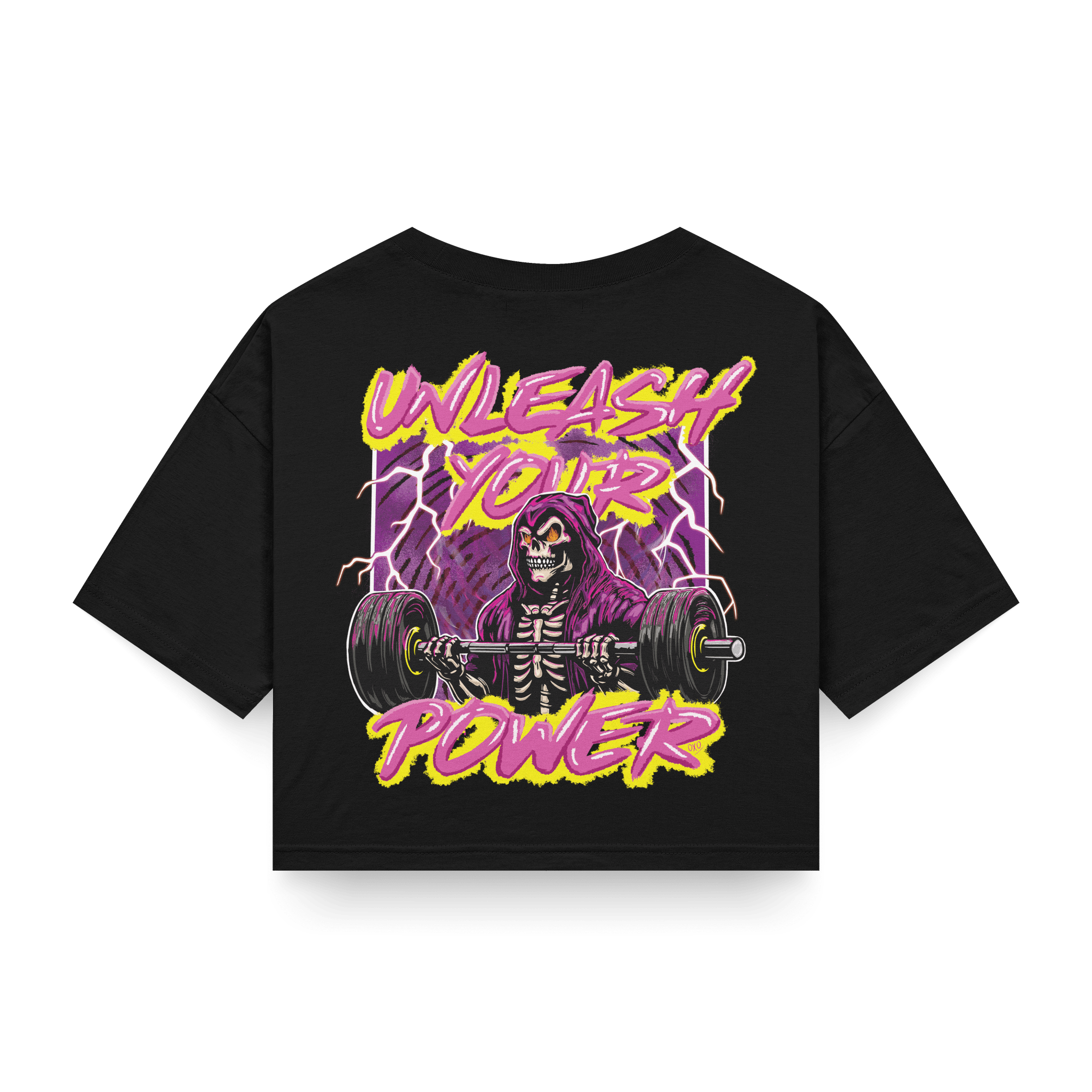 CROP TOP "UNLEASH YOUR POWER" - OXO DESIGN - CROP TOP - 