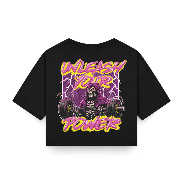 CROP TOP "UNLEASH YOUR POWER" - OXO DESIGN - CROP TOP - 